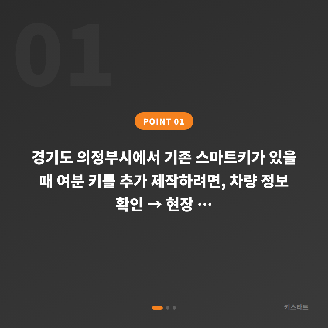 경기도 의정부시 수입차키 제작, 여분 키 준비하기 - 상황 요약