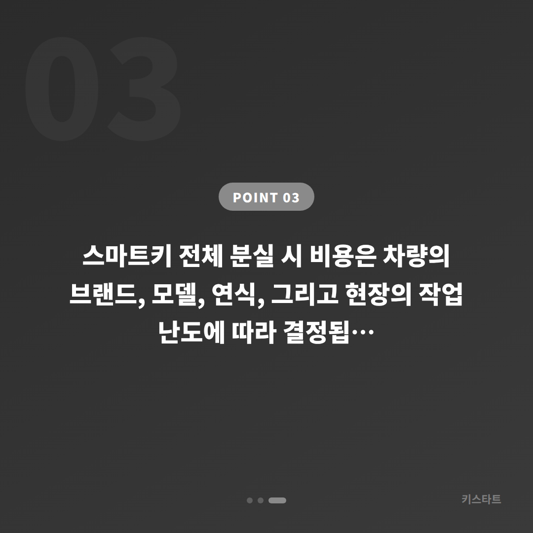 경기도 포천시 차키분실 스마트키 전체분실 긴급 체크 포인트 - 비용 참고