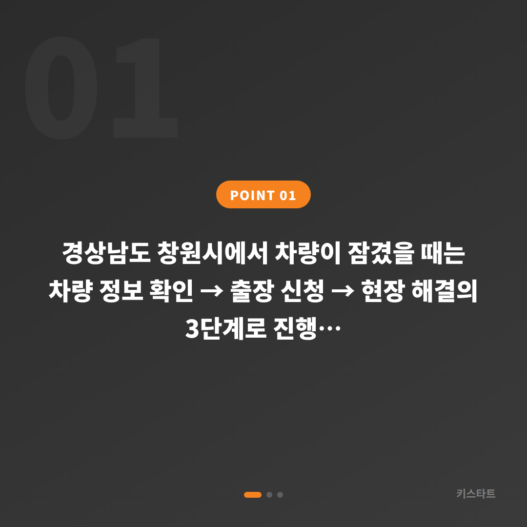 경상남도 창원시 수입차키제작 차량 잠금 해제 출장 가이드 - 상황 요약