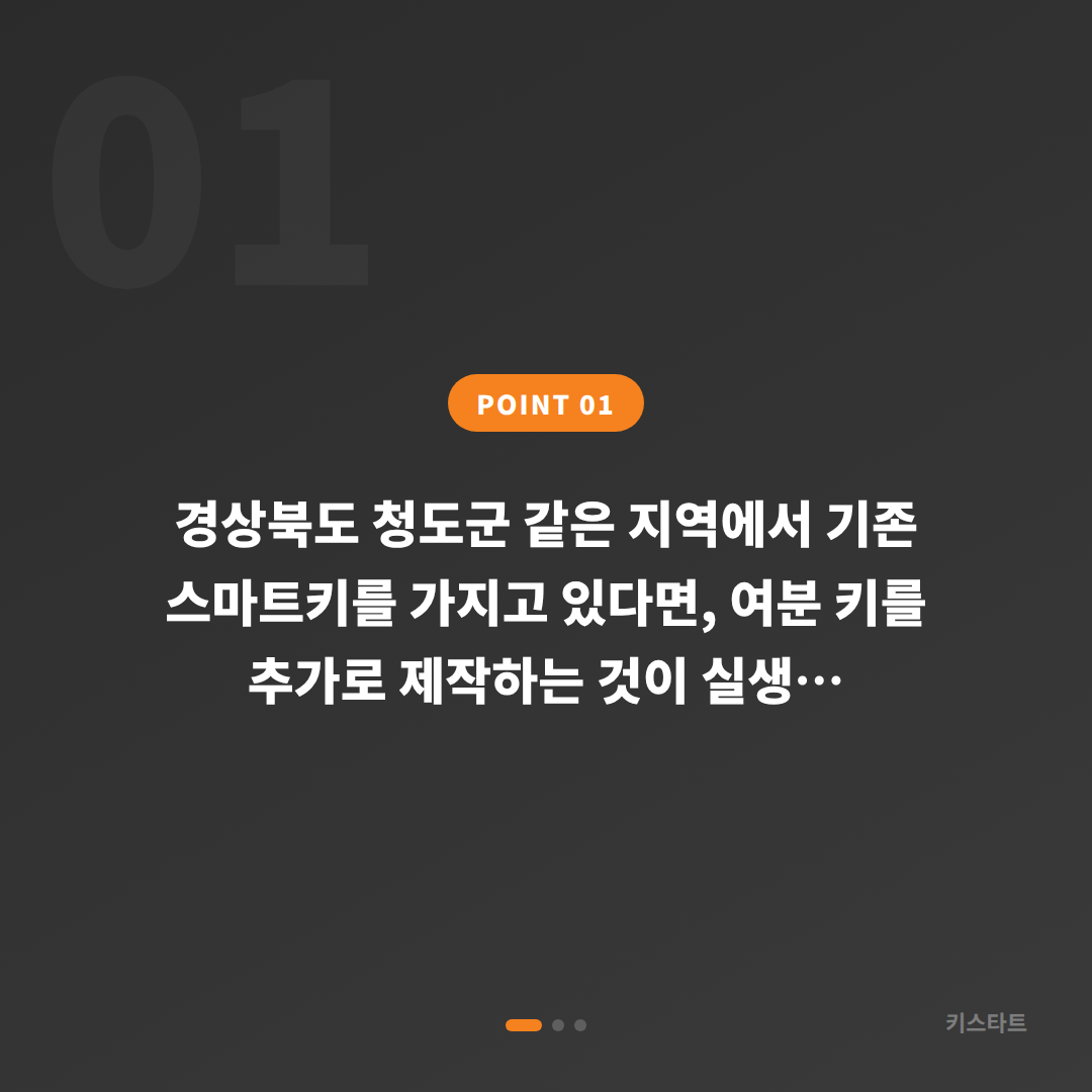 경상북도 청도군 수입차키 제작, 스마트키 여분 키 추가하기 - 상황 요약