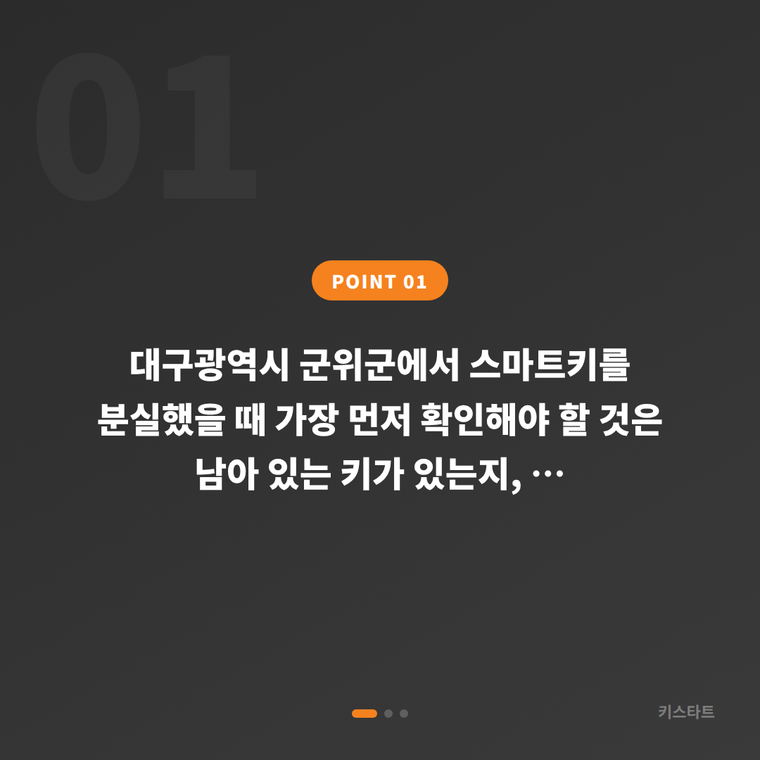 대구광역시 군위군에서 차키분실 후 수입차키 제작 요청 시 필요한 정보 - 상황 요약