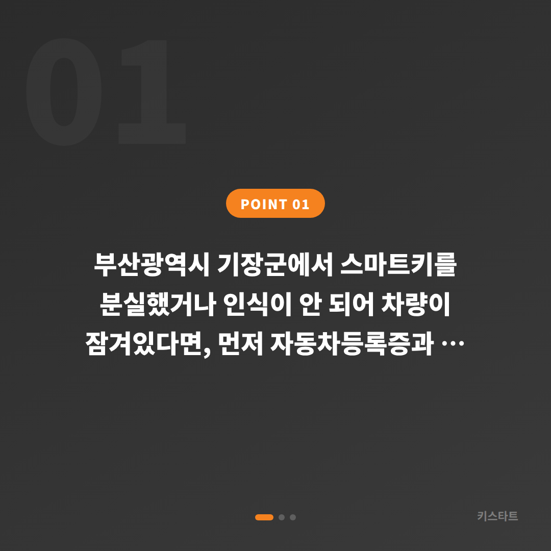 부산 기장군 차량 잠금 해제 시 수입차키 제작 전 준비사항 - 상황 요약