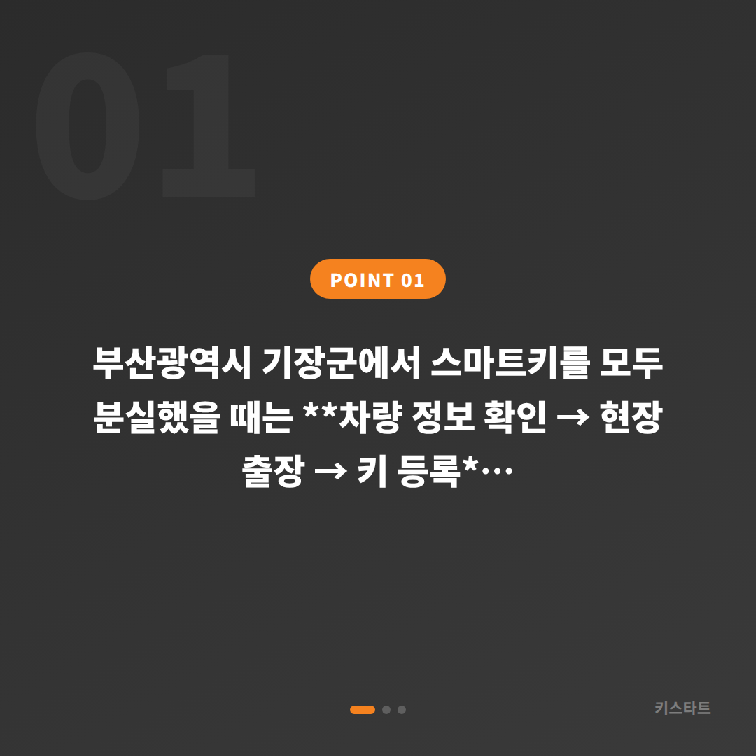 부산광역시 기장군 차키분실 전문 대응 가이드 - 상황 요약