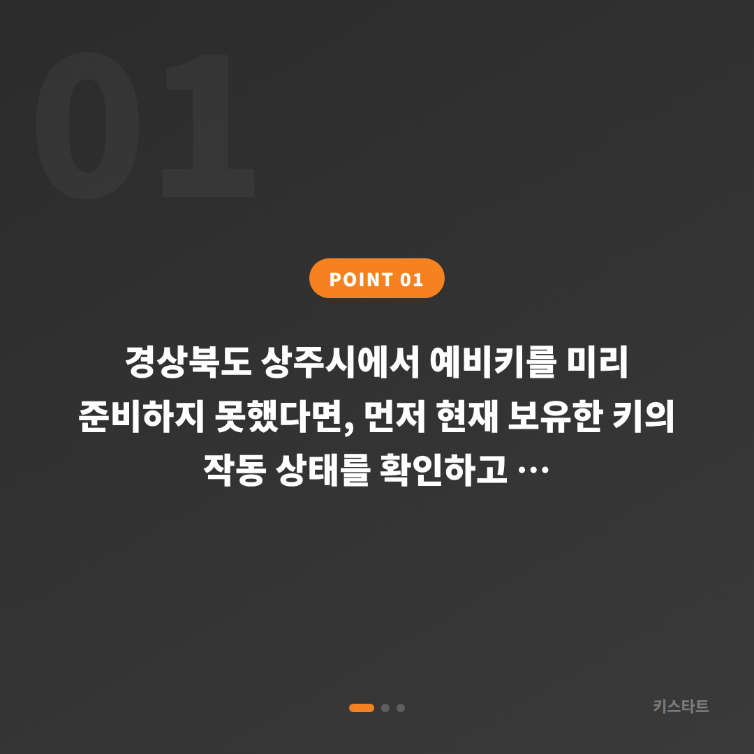 경상북도 상주시에서 수입차키 제작할 때 예비키가 없을 때 먼저 확인할 점 - 상황 요약