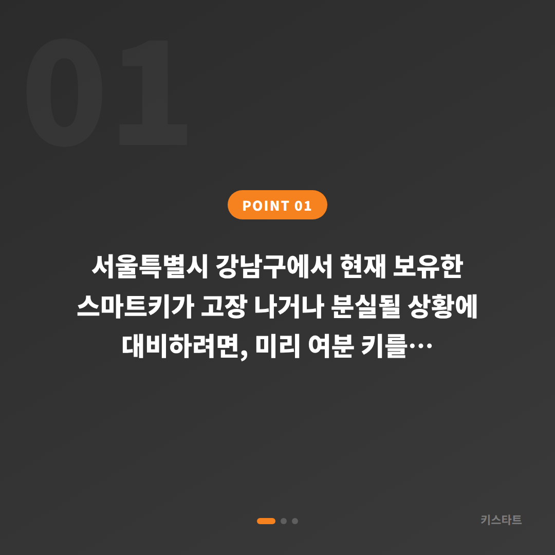 서울 강남구 수입차키 제작, 스마트키 분실 전 준비하기 - 상황 요약