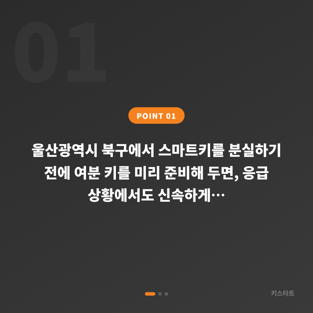울산광역시 북구 수입차키 제작, 스마트키 분실 전에 여분 키 준비하기 - 상황 요약