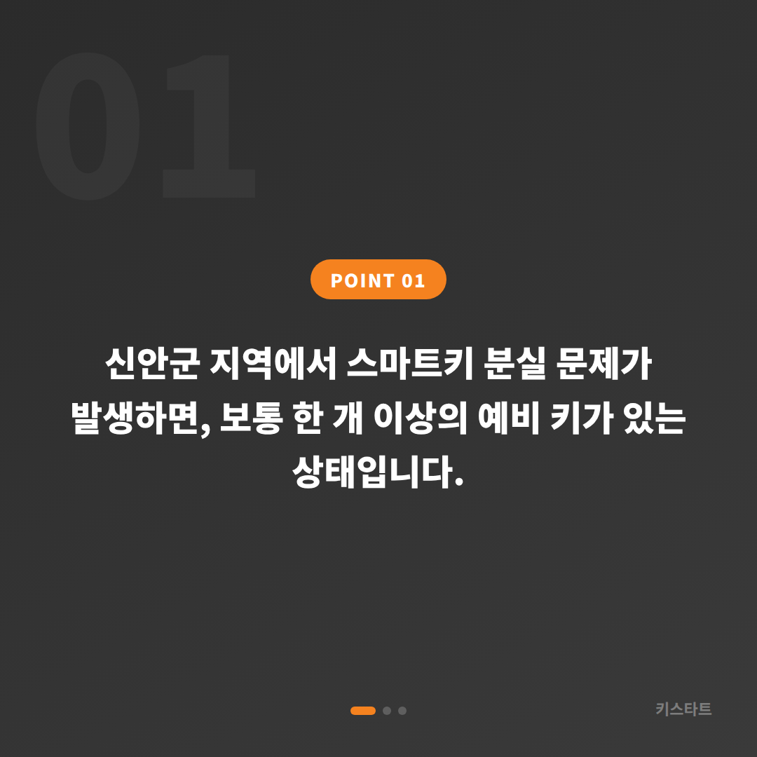 전라남도 신안군 차키 분실 후 스마트키 제작, 출장 서비스로 당일 해결 - 상황 요약