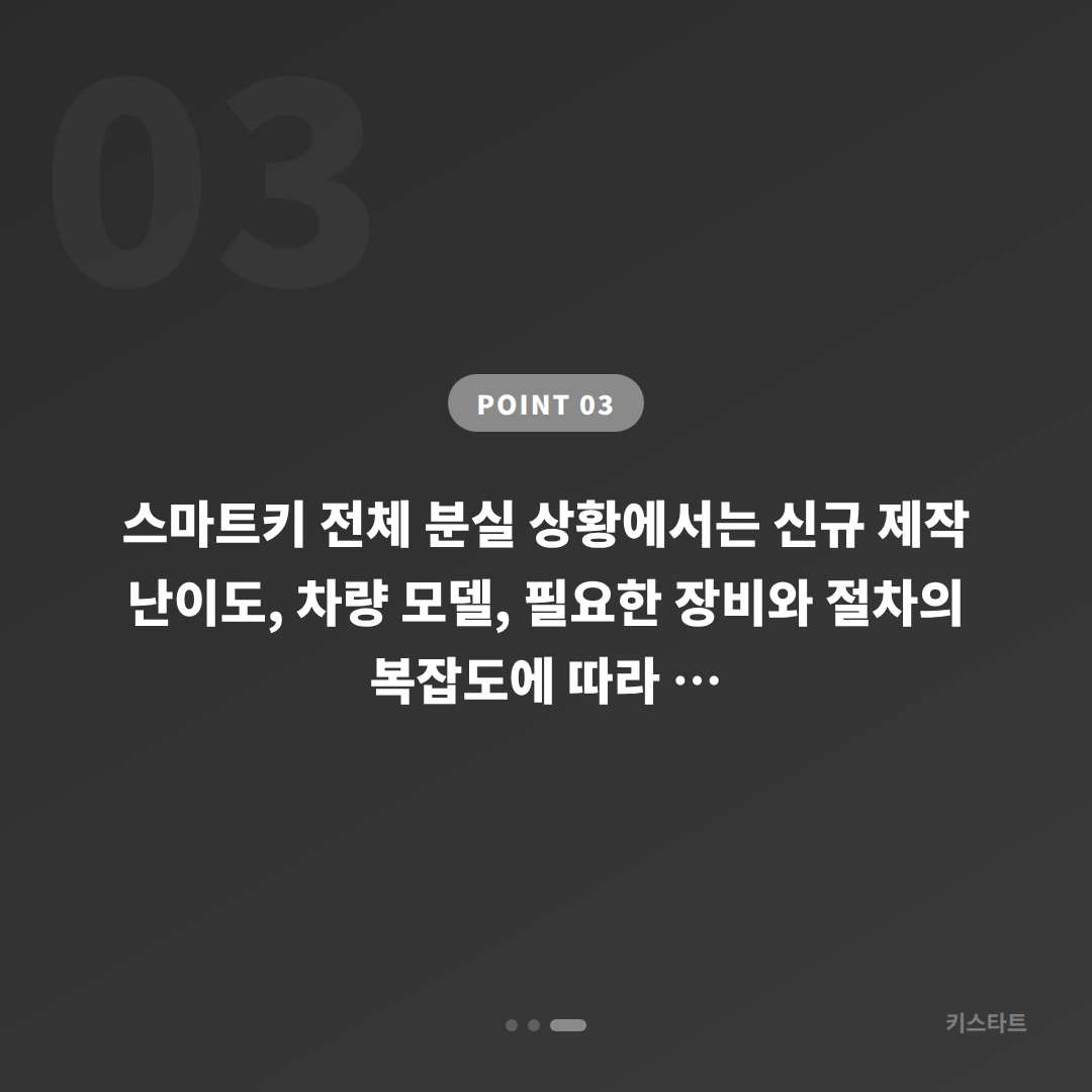 충청북도 청주시 스마트키 전체 차키분실, 예비키 없을 때 먼저 확인할 점 - 비용 참고
